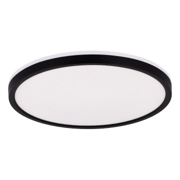 Zuma Line - LED loftlampe m. RGBW-farver dæmpbar LED/32W/230V + LED/8W 3000-6000K sort + fjernbetjening