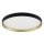 Zuma Line - LED loftlampe til badeværelse m. RGBW-farver dæmpbar LED/32W/230V + LED/8W 3000-6000K IP44 sort/guldfarvet + fjernbetjening