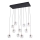 Zuma Line - LED-lysekrone med wireophæng 11xLED/3W/230V sort