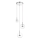 Zuma Line - LED pendel 3xLED/5W/230V skinnende krom
