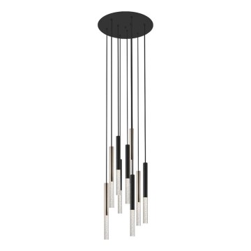 Zuma Line - LED pendel 9xLED/5W/230V sort/messing