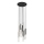 Zuma Line - LED pendel 9xLED/5W/230V sort/messing