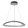 Zuma Line - LED pendel dæmpbar LED/34W/230V 3000K sort skinnende krom