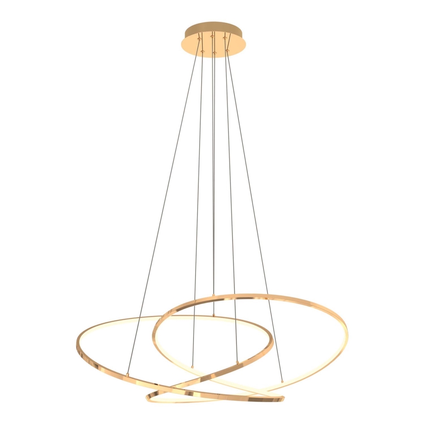 Zuma Line - LED pendel dæmpbar LED/56W/230V guldfarvet