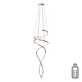 Zuma Line - LED pendel dæmpbar LED/68W/230V 3000/4000/6000K Rosenguld + fjernbetjening