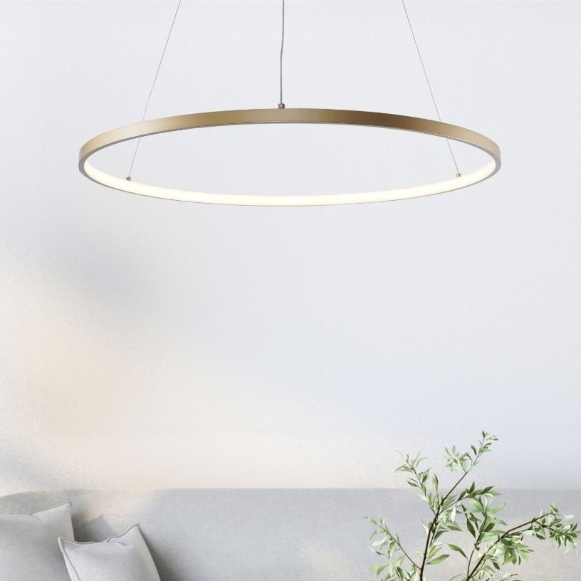 Zuma Line - LED pendel LED/36W/230V 3000/4000/6000K diameter 80 cm guldfarvet