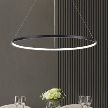 Zuma Line - LED pendel på wire LED/36W/230V 3000/4000/6000K Ø 80 cm sort