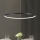 Zuma Line - LED pendel på wire LED/36W/230V 3000/4000/6000K Ø 80 cm sort