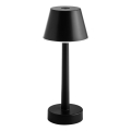 Zuma Line - LED RGBW Dæmpbar genopladelig bordlampe LED/0,7W/1300 mAh IP44 sort