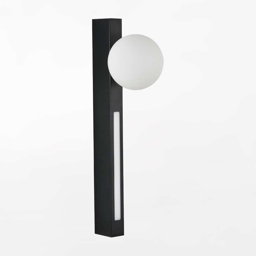 Zuma Line - LED væglampe 1xG9/40W/230V + LED/6W sort