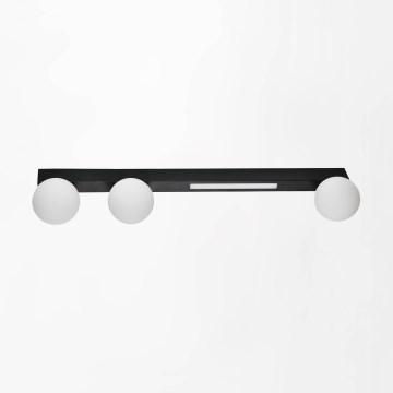 Zuma Line - LED væglampe 3xG9/40W/230V + LED/6W sort