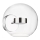 Zuma Line - LED væglampe LED/5W/230V skinnende krom