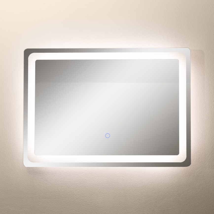 Zuma Line - LED vægspejl til badeværelse m. lys LED/24W/230V 3000/4000/6000K 70x50 cm IP44