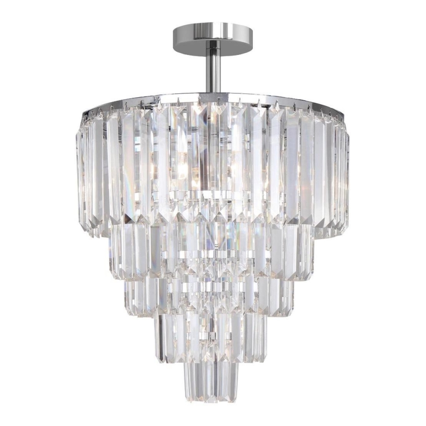Zuma Line - Loftlampe 10xE14/40W/230V skinnende krom