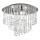 Zuma Line - Loftlampe 4xG9/25W/230V Ø 35 cm, blank krom / klart glas