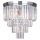 Zuma Line - Loftlampe 5xE14/40W/230V krom