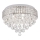 Zuma Line - Loftlampe 6xG9/25W/230V diameter 40 cm skinnende krom
