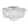 Zuma Line - Loftlampe 6xG9/25W/230V diameter 45 cm skinnende krom