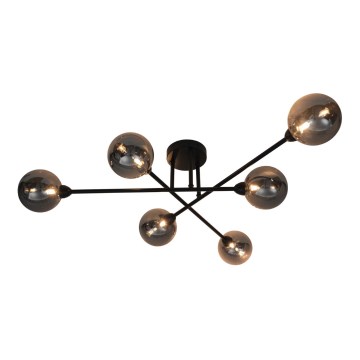 Zuma Line - Loftlampe 6xG9/3W/230V sort