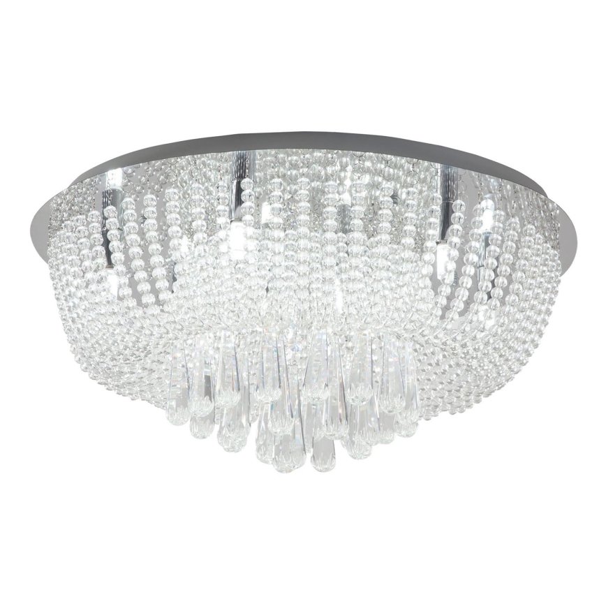 Zuma Line - Loftlampe 8xG9/25W/230V diameter 55 cm skinnende krom