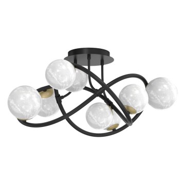 Zuma Line - Loftlampe 8xG9/3,5W/230V sort