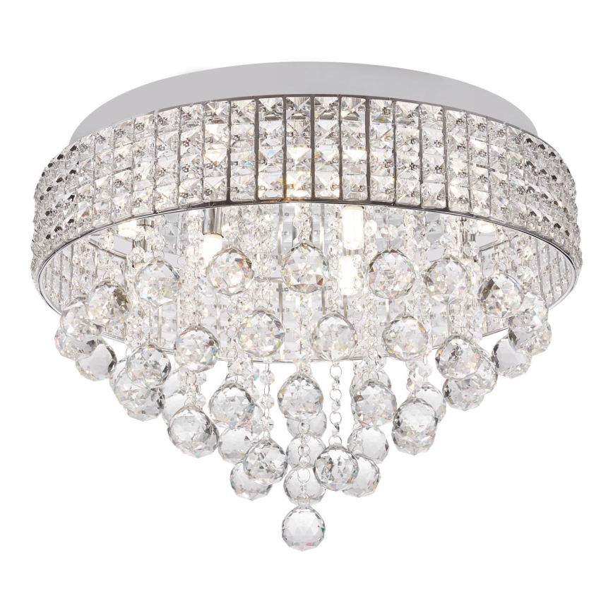 Zuma Line - Loftlampe 9xG9/25W/230V diameter 50 cm skinnende krom