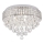 Zuma Line - Loftlampe 9xG9/25W/230V diameter 50 cm skinnende krom