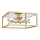 Zuma Line - Loftlampe i krystal 4xG9/33W/230V guldfarvet