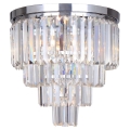 Zuma Line - Loftlampe i krystal 5xE14/40W/230V krom