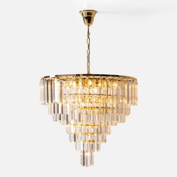 Zuma Line - Lysekrone på kæde 20xE14/40W/230V guld