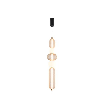 Zuma Line - Dæmpbar LED-pendel med wireophæng LED/27W/230V 3000-5700K guld + fjernbetjening