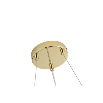 Zuma Line - Lysekrone på kabel 6xG9/42W/230V Ø 74 cm guld