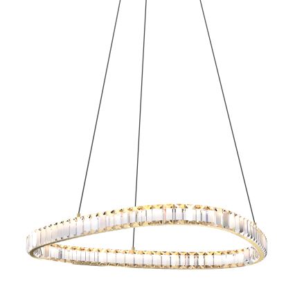 Zuma Line - LED dæmpbar krystal lysekrone på kabel LED/25W/230V 2700-6000K + fjernbetjening