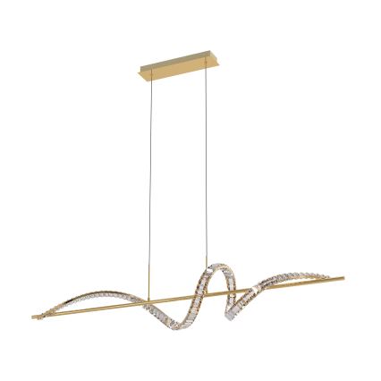 Zuma Line - LED dæmpbar krystal lysekrone på kabel LED/24,5W/230V 2700-6000K + fjernbetjening