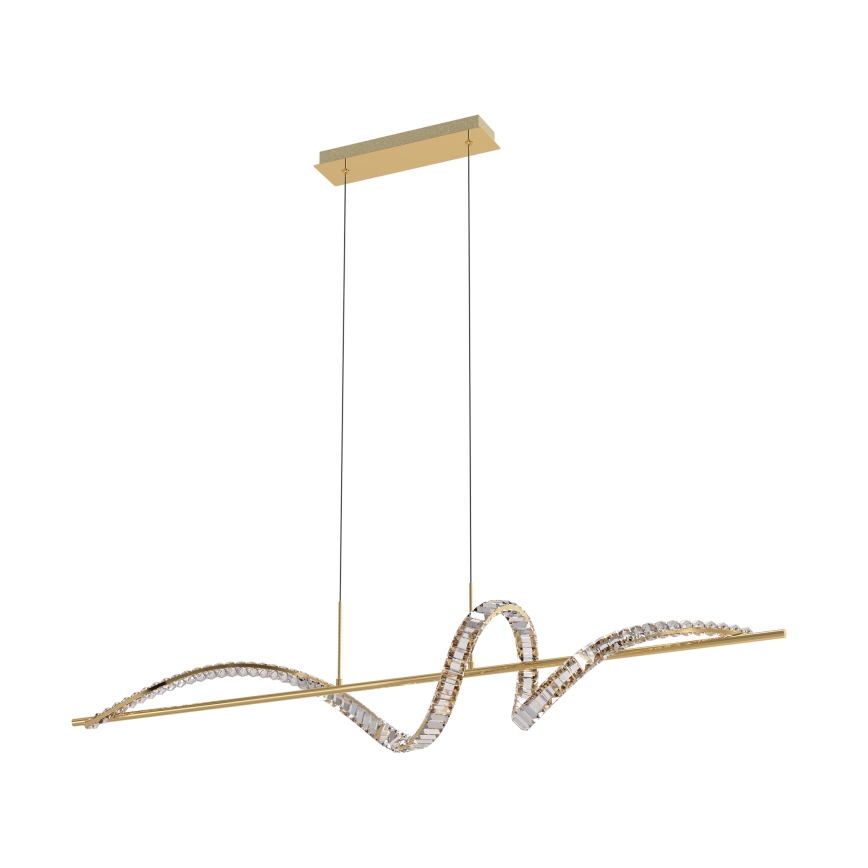 Zuma Line - LED dæmpbar krystal lysekrone på kabel LED/24,5W/230V 2700-6000K + fjernbetjening