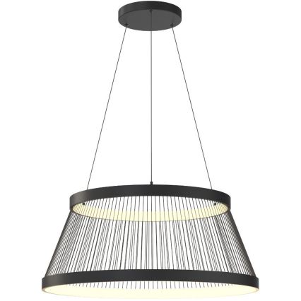Zuma Line - LED pendel dæmpbar LED/53W/230V 2700-6000K sort + fjernbetjening
