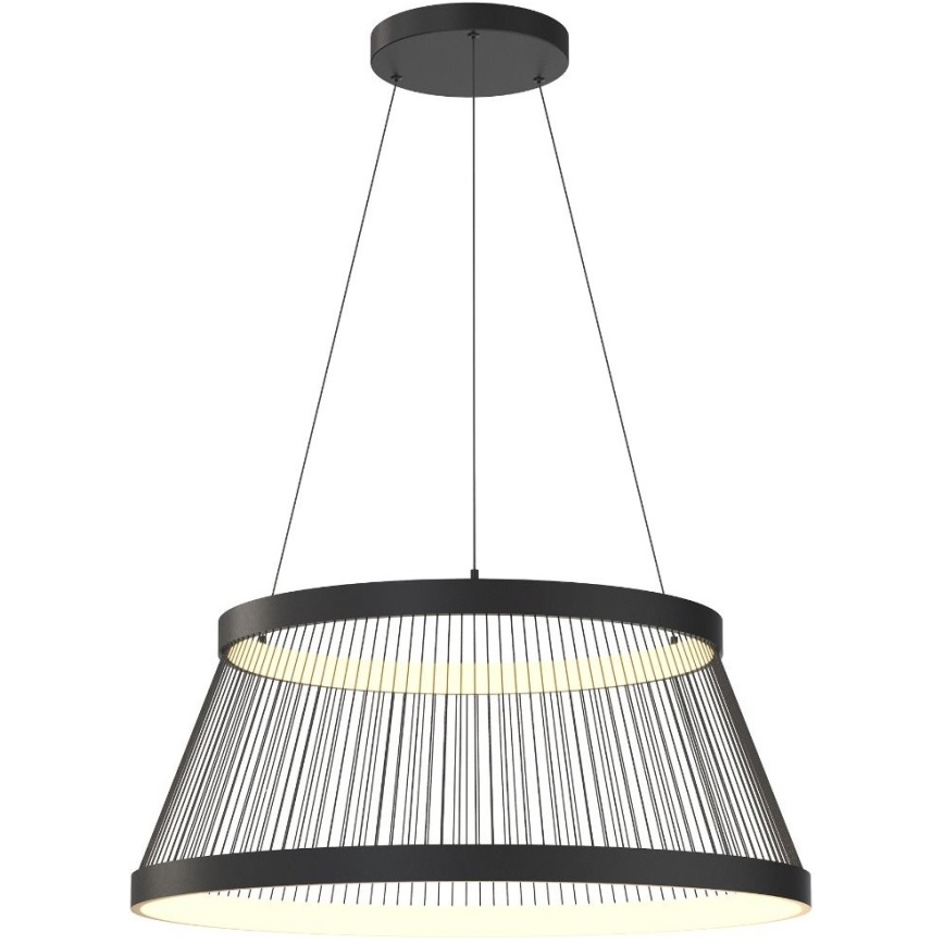 Zuma Line - LED pendel dæmpbar LED/53W/230V 2700-6000K sort + fjernbetjening