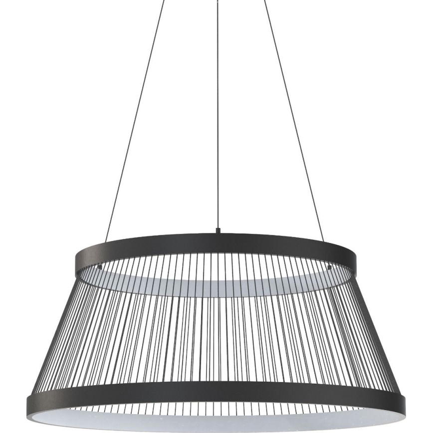 Zuma Line - LED pendel dæmpbar LED/53W/230V 2700-6000K sort + fjernbetjening