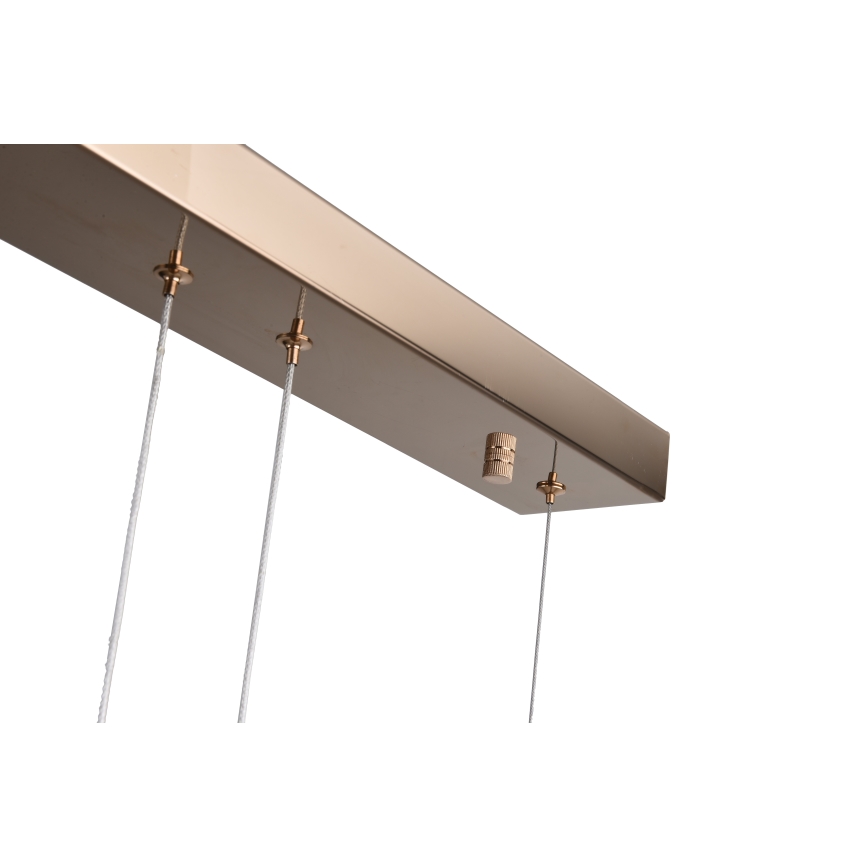 Zuma Line - LED-pendel med wireophæng LED/36W/230V rosaguld