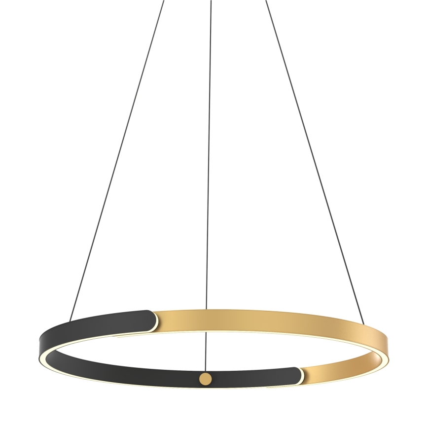 Zuma Line - LED pendel dæmpbar LED/30W/230V sort/guldfarvet