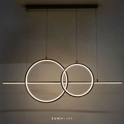 Zuma Line - LED pendel dæmpbar LED/34W/230V guldfarvet