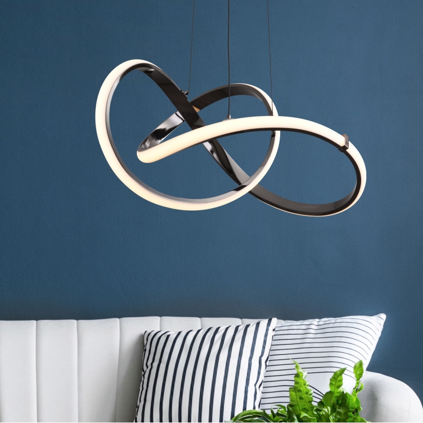 Zuma Line - LED dæmpbar loftlampe på kabel LED/44W/230V sort