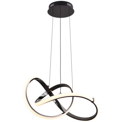 Zuma Line - LED pendel dæmpbar LED/44W/230V sort