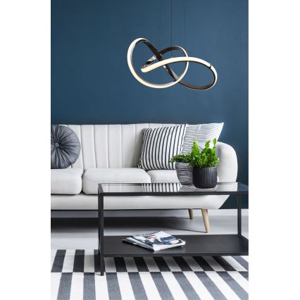 Zuma Line - LED pendel dæmpbar LED/44W/230V sort
