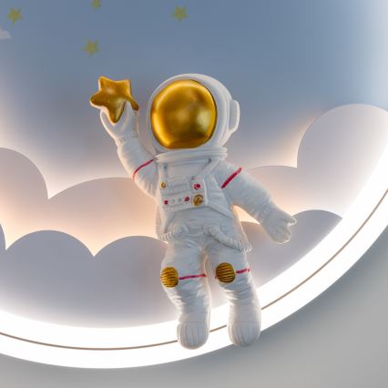 Zuma Line - LED Dæmpbar dětské Loftlampe LED/42W/230V 3000/5700K astronaut