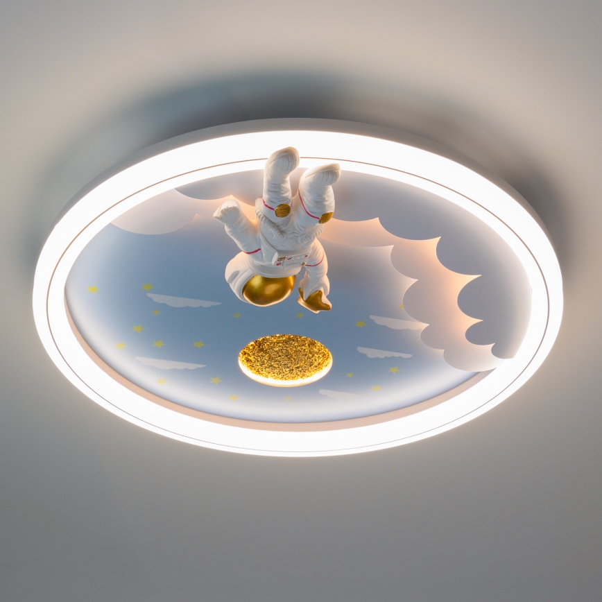 Zuma Line - LED Dæmpbar dětské Loftlampe LED/42W/230V 3000/5700K astronaut