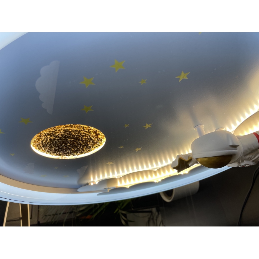 Zuma Line - LED Dæmpbar dětské Loftlampe LED/42W/230V 3000/5700K astronaut