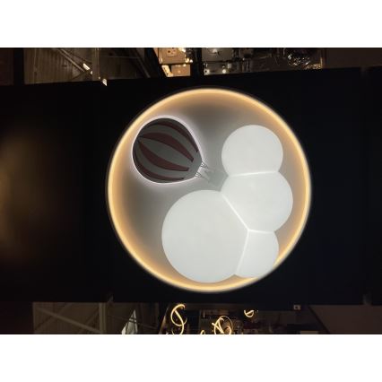Zuma Line - LED Dæmpbar children's loft lys LED/42W/230V 3000/5700K lyserød