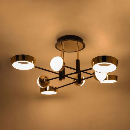 Zuma Line - LED dæmpbar overflademonteret loftlampe LED/60W/230V guld/sort