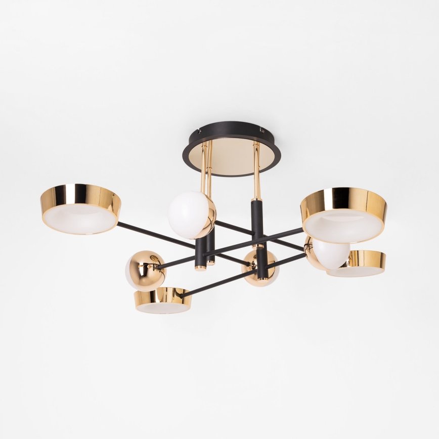 Zuma Line - LED dæmpbar overflademonteret loftlampe LED/60W/230V guld/sort